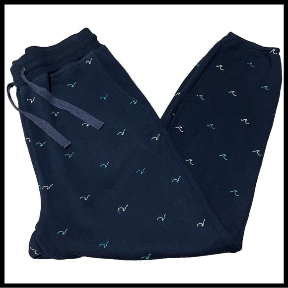 SPLENDID X GRAY MALIN Waves Navy Jogger - Picture 1 of 8